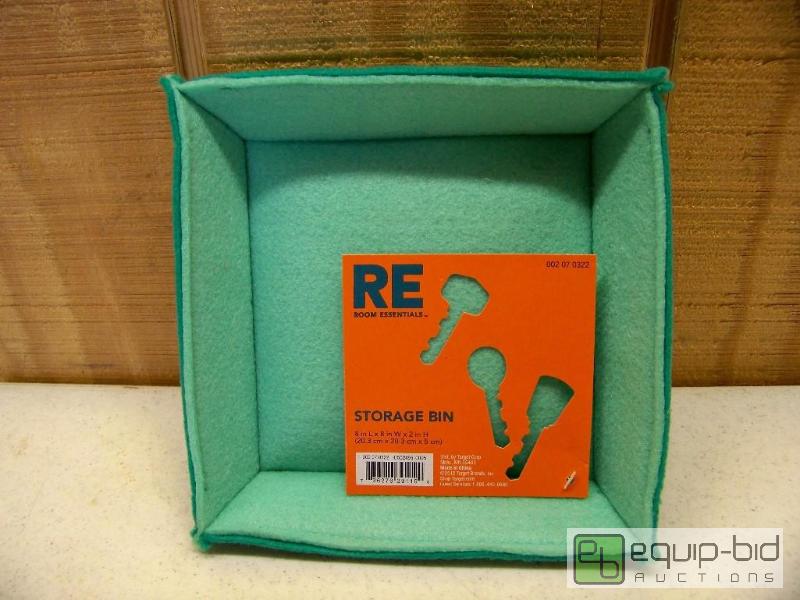 lot 1304 image: Case of 12 Room Essentials Storage Bins