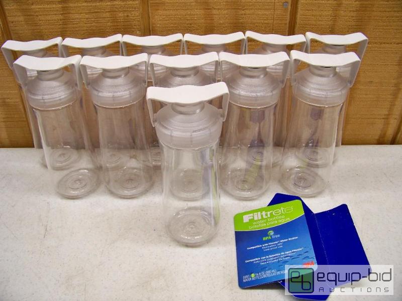 lot 1310 image: Lot of 12 Filtrete Water Bottles