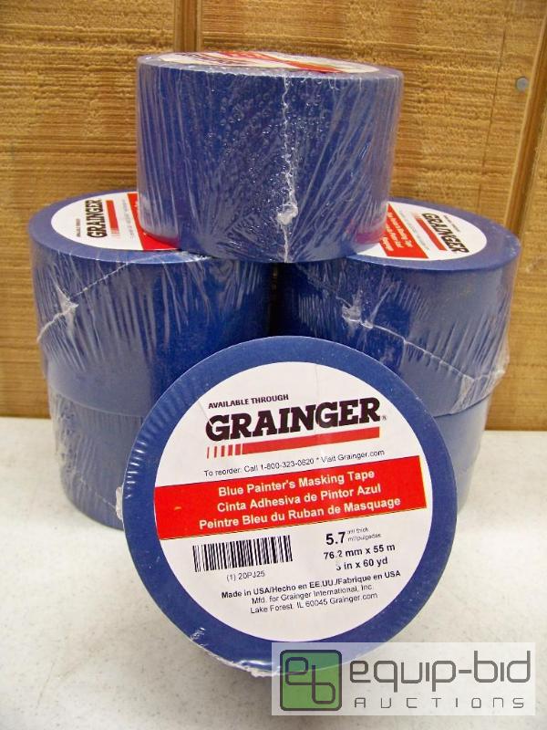 lot 1367 image: 6 Rolls Grainger Blue Painters Tape