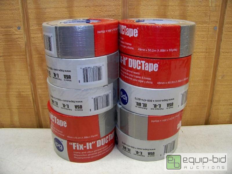 lot 1371 image: 10 Rolls ipg Fix-it Ductape