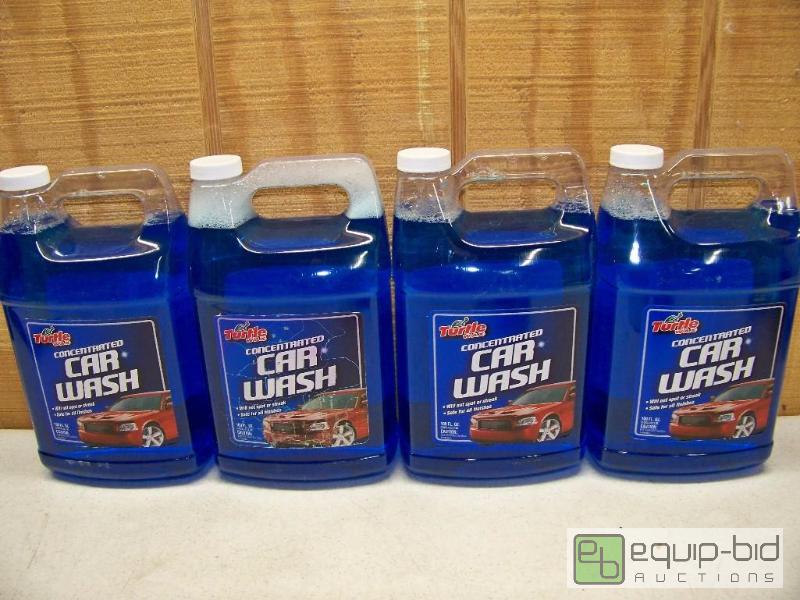 lot 1385 image: 4 Jugs Turtle Wax Concentrated Car Wash