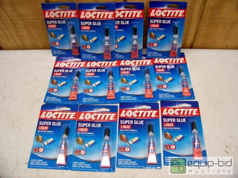lot 1398 image: 12 Tubes Loctite Super Glue