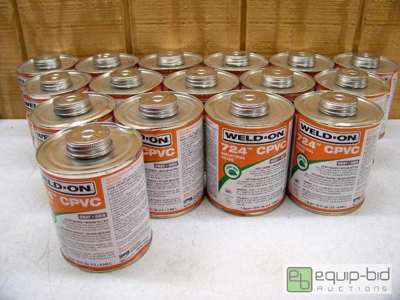 lot 1437 image: 16 Cans Weld-ON 724 CPVC