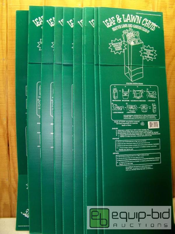 lot 1444 image: Lot of 10 Leaf and Lawn Chutes