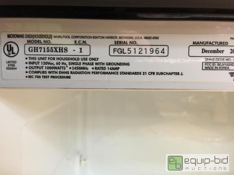 whirlpool gold gh7155xhs