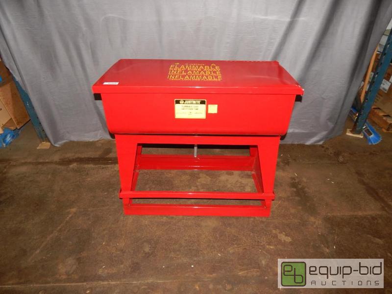lot 1032 image: Justrite Parts WashSoak Tank