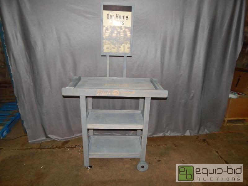 lot 1066 image: Titos Beverage Cart Display