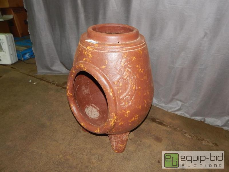 lot 1087 image: Lower Half of Chiminea Fire Pit