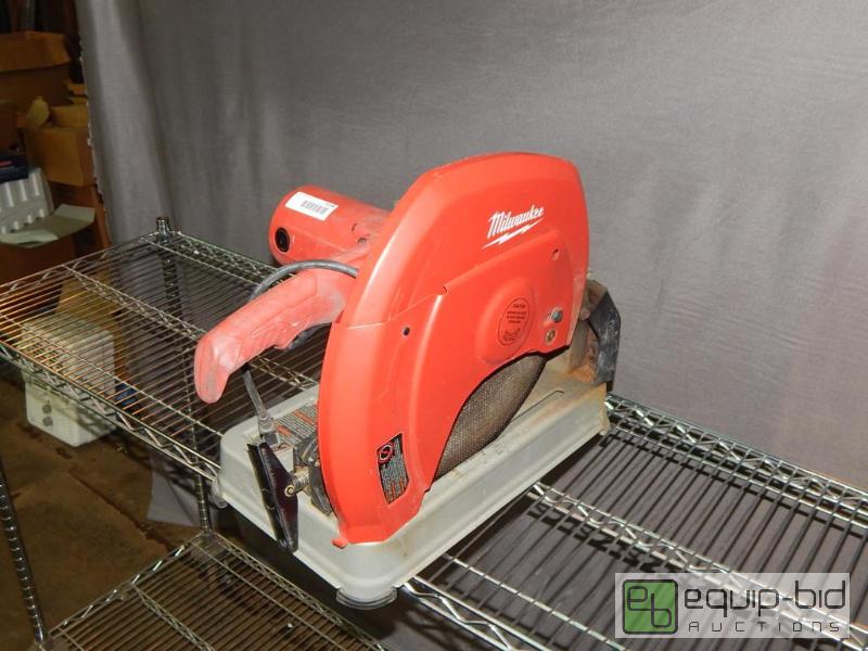 lot 1106 image: Milwaukee Cutoff Saw