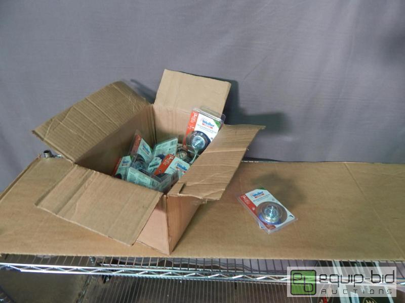 lot 1125 image: Box of Weiler Vortec Abrasive Nylon Cup Brushes
