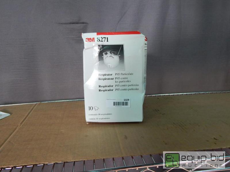 lot 1329 image: 3M Face Respirators