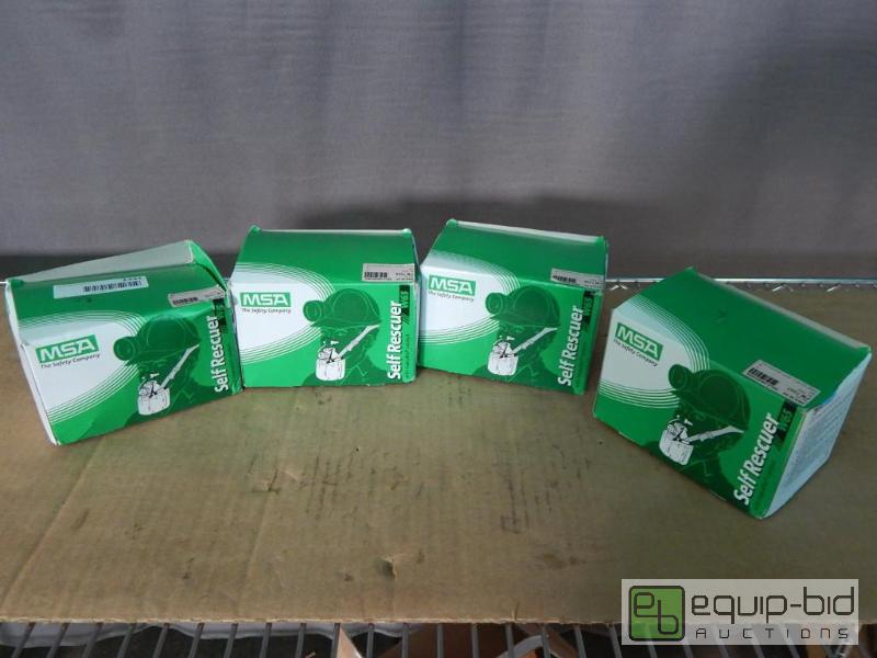 lot 1331 image: Lot of MSA Self Rescuer For Carbon Monoxide