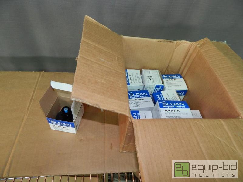 lot 1343 image: Lot of Sloan Repair Parts