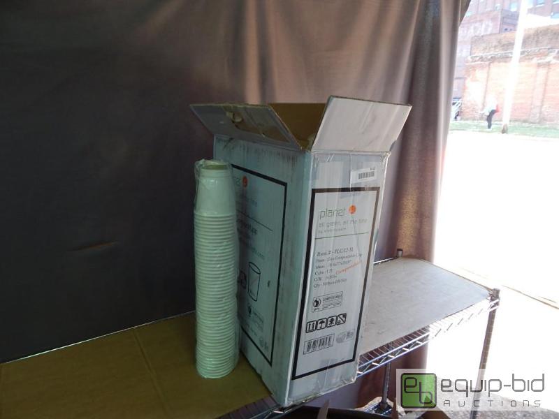 lot 1412 image: box of 12oz Compostable Cups