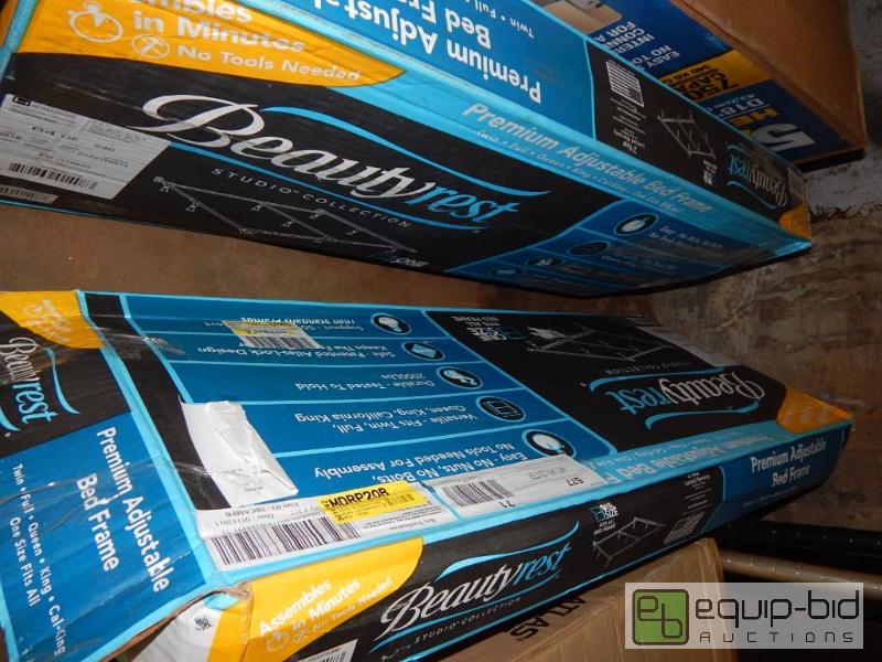 lot 1553 image: Beautuyrest Bed Frames