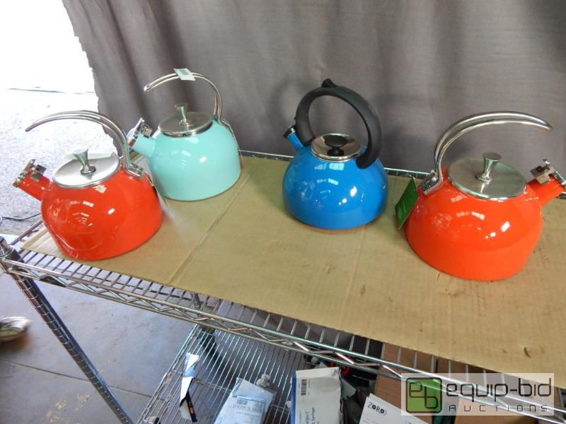 lot 1560 image: 4 Kate Spade Kettles