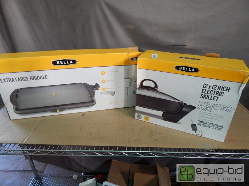 lot 1562 image: Bella Electric Skillet and Griddle