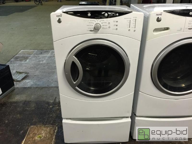 lot 1408 image: GE Super Capacity Frontload Electric Dryer