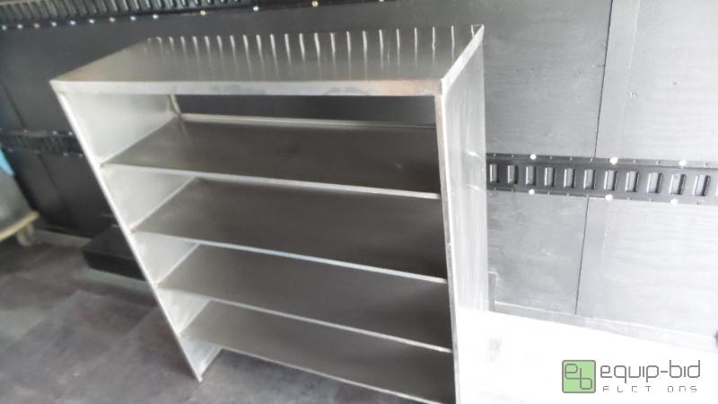 lot 11195 image: S.S. SHELVING UNIT