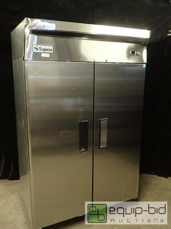 lot 7092 image: Supera 52 Solid Door Reach-In Refrigerator (R2R-1)