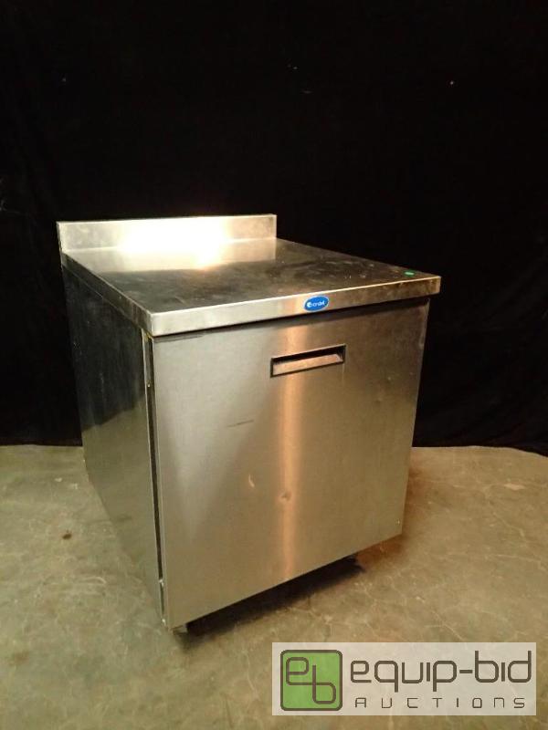 lot 7132 image: Randell Work Top Stainless Freezer