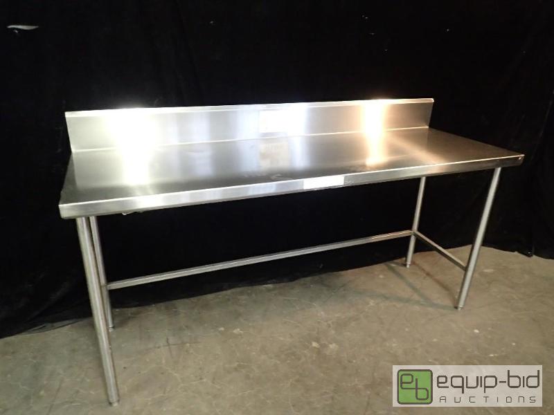 lot 7172 image: Stainless Steel Work Table