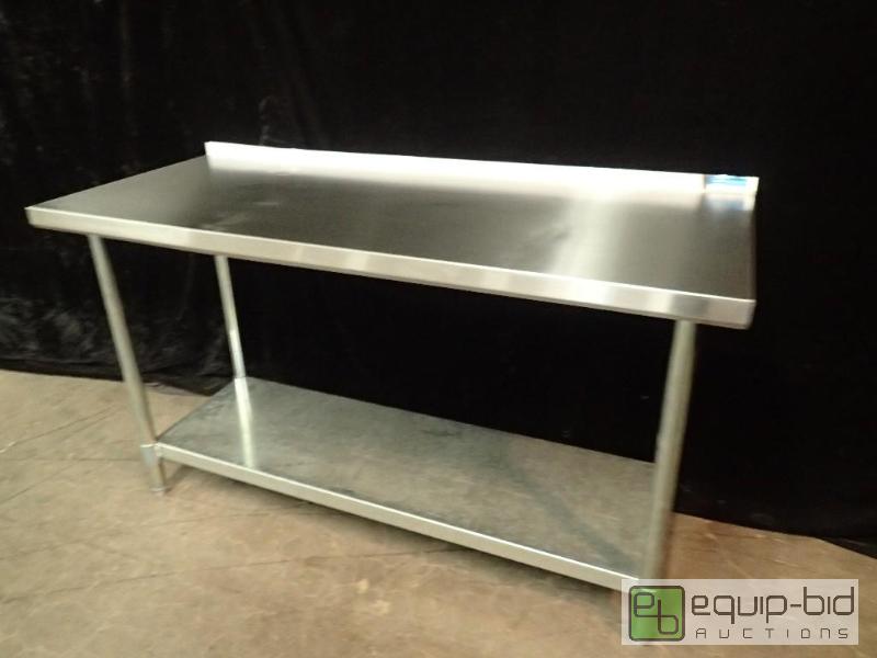 lot 7175 image: BK Resources VTTR-6024 Stainless Steel Table