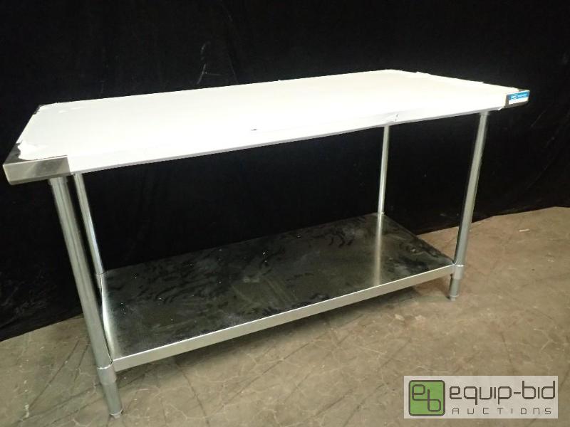 lot 7180 image: BK Resources VTT-6030 Stainless Steel Table