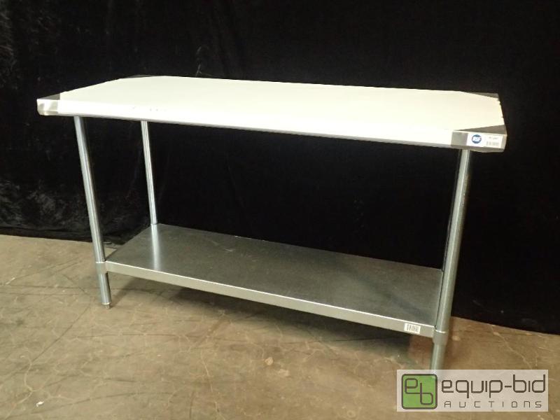 lot 7181 image: Supera WT-2460 Stainless Steel Work Table