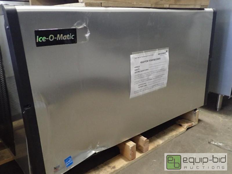 lot 9455 image: Ice-O-Matic 1469 lb Half Size Cube Ice Machine (ICE1406HA)