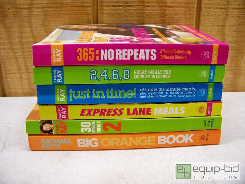 lot 1001 image: Lot of Rachael Ray Cookbooks