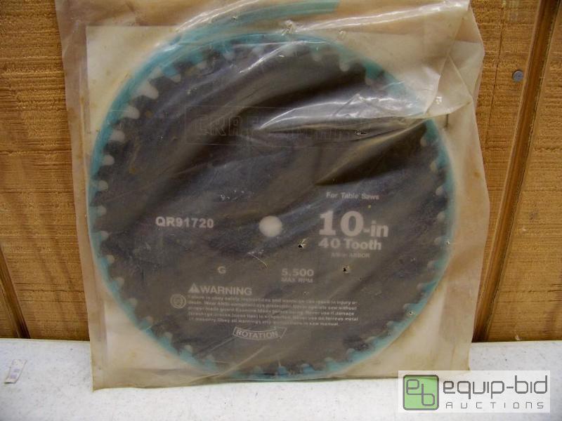lot 1123 image: Craftsman 10 40 tooth Blade