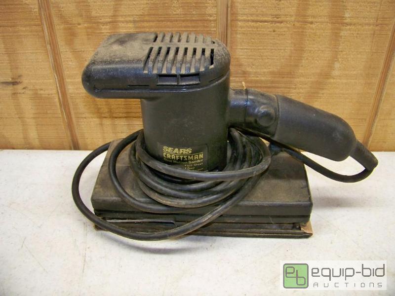 lot 1140 image: Craftsman 12 Sheet Dual Motion Sander