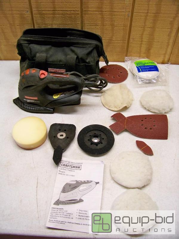 lot 1141 image: Craftsman Mega Mouse Sander Polisher