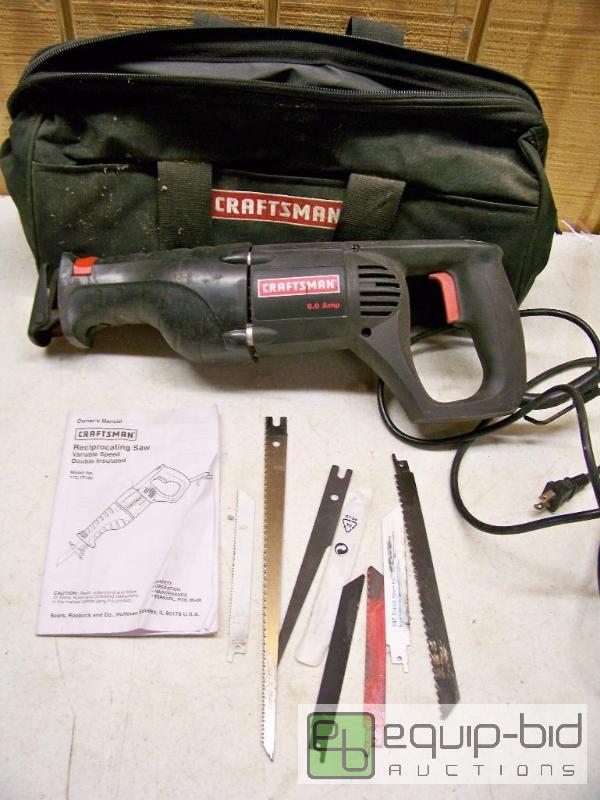 lot 1144 image: Craftsman Reciprocating Saw
