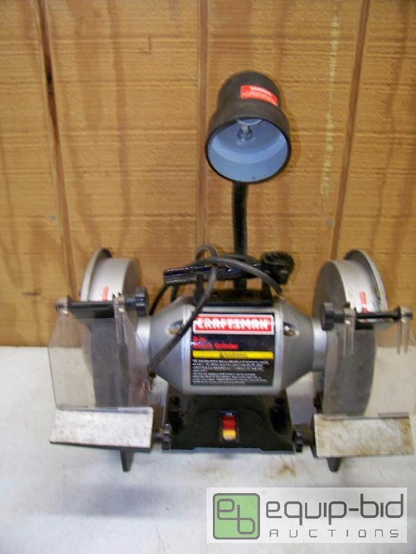 lot 1145 image: Craftsman 8 Bench Grinder