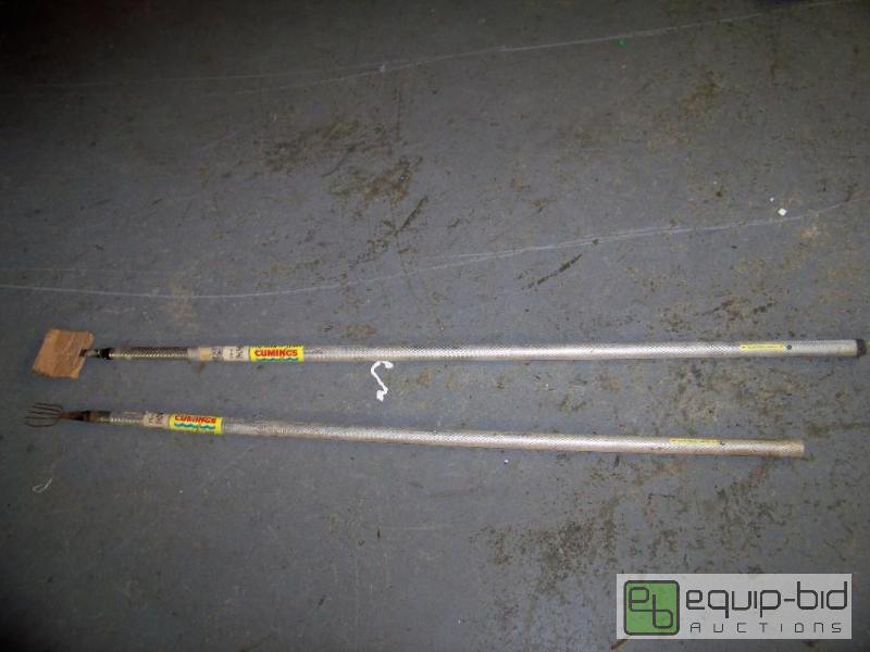 lot 1161 image: 2 Cummings Telescoping Frog Gig Poles