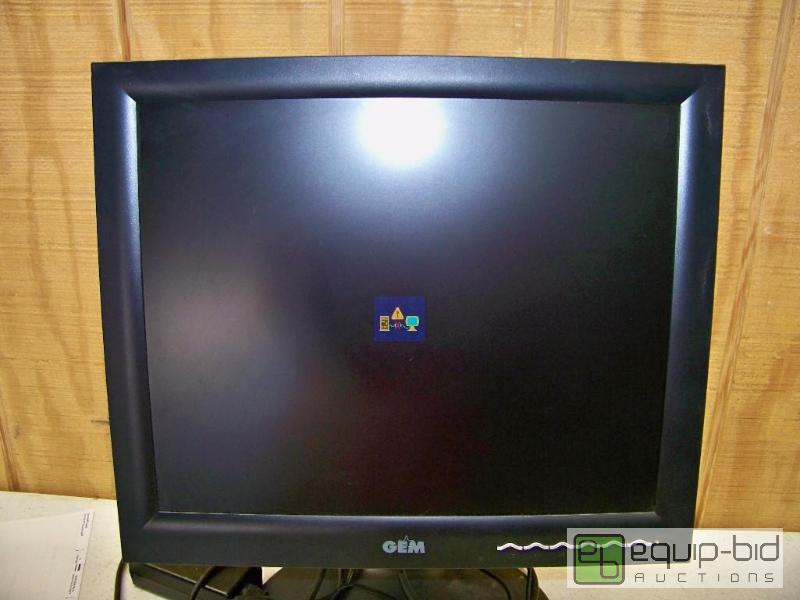 lot 1166 image: Gem 19 Flat Panel Monitor with Adjustable Base
