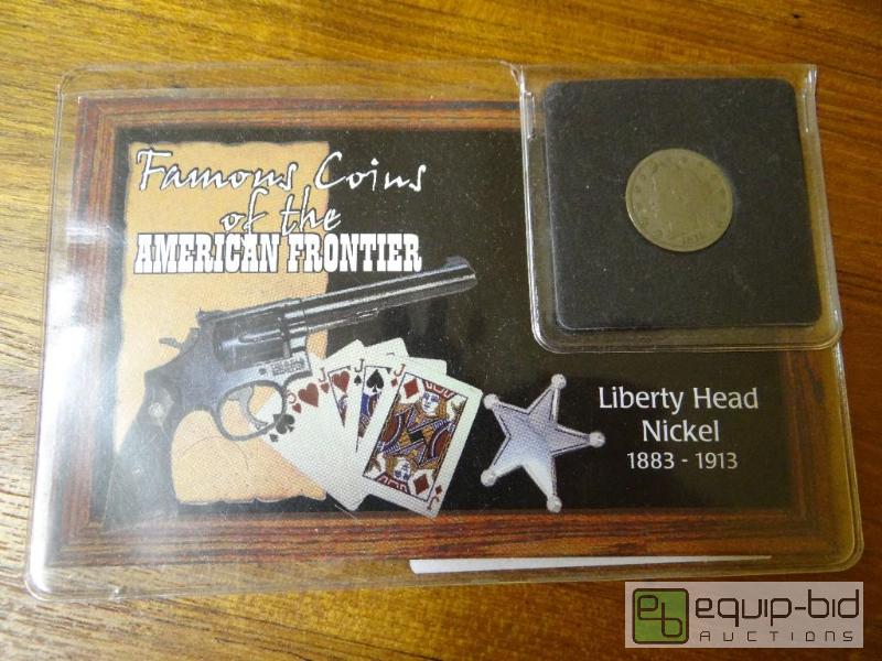 lot 1128 image: Famous coins of the American Frontier.  Liber...