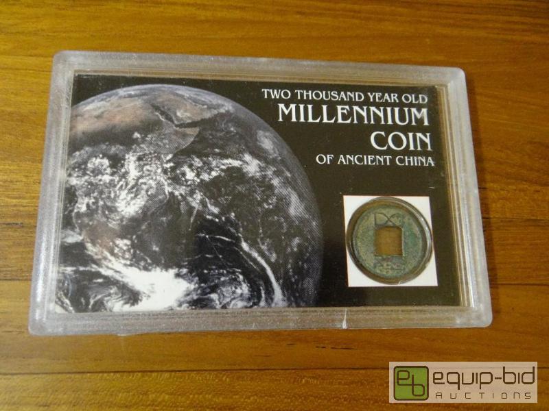 lot 1177 image: 2 thousand year old millennium coin of ancien...