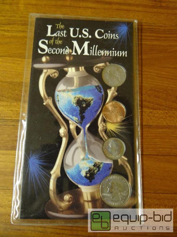 lot 1179 image: The last U.S. coins of the second millennium....
