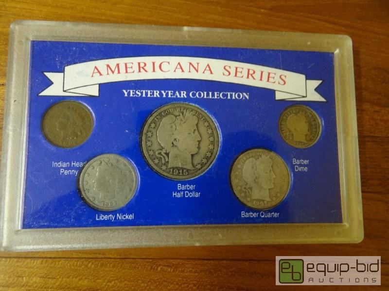 lot 1180 image: Americana Series Yesteryear collection coin s...