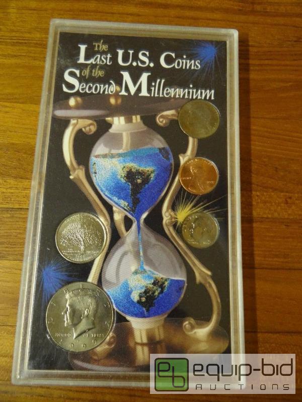 lot 1181 image: The last U.S. coins of the second millennium....