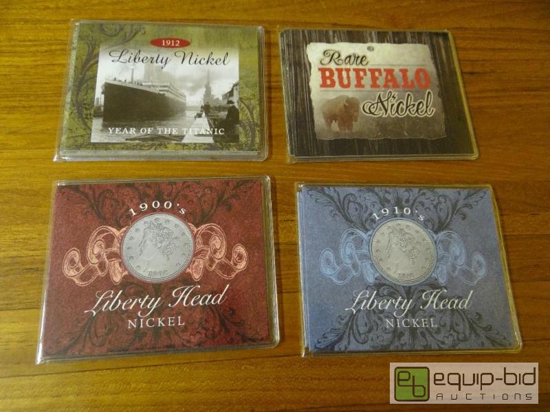 lot 1182 image: Rare Buffalo nickel. 1937 Liberty nickel-1912...