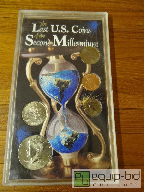 lot 1185 image: The last U.S. coins of the second millennium....