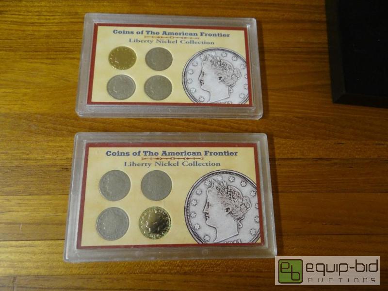 lot 1193 image: 2 sets Coins of the American Frontier liberty...