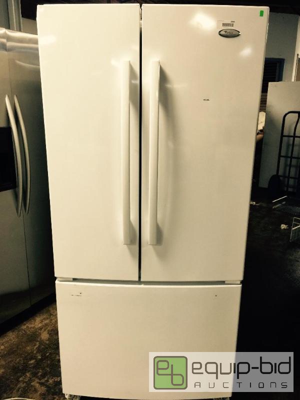 lot 1444 image: Whirlpool Gold 22.0 cu. ft. French-Door Bottom Freezer Refrigerator