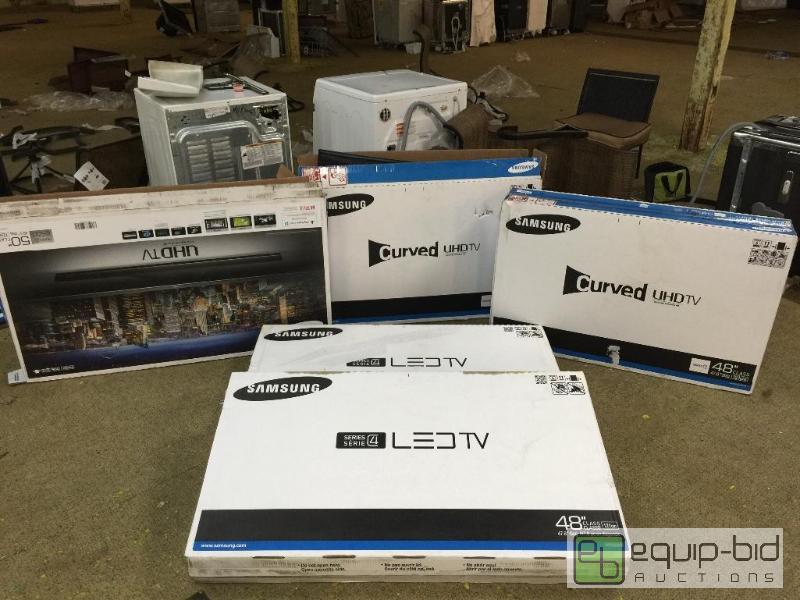 lot 1464 image: 1ST LOT OF 5 FLAT SCREEN TVS