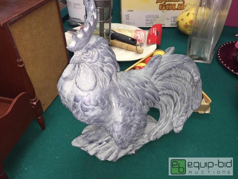 lot 112 image: Plaster Rooster