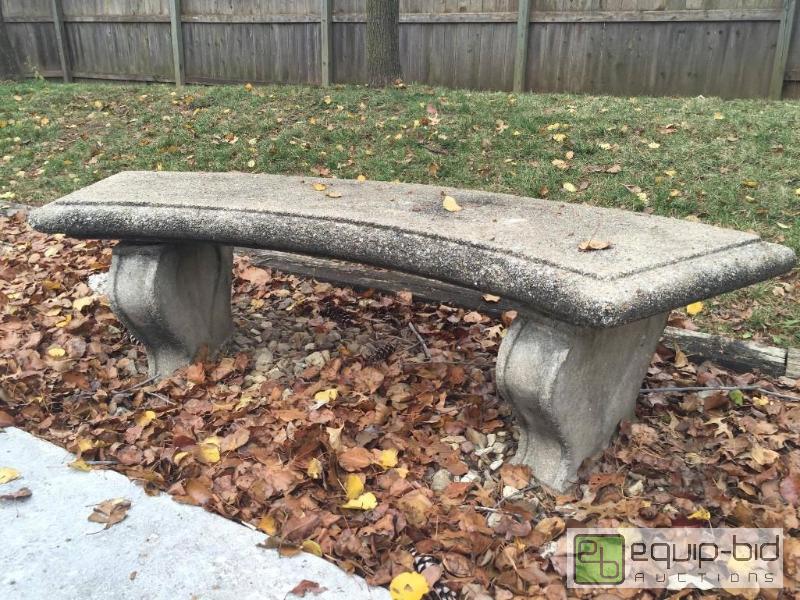 lot 139 image: Concrete Bench